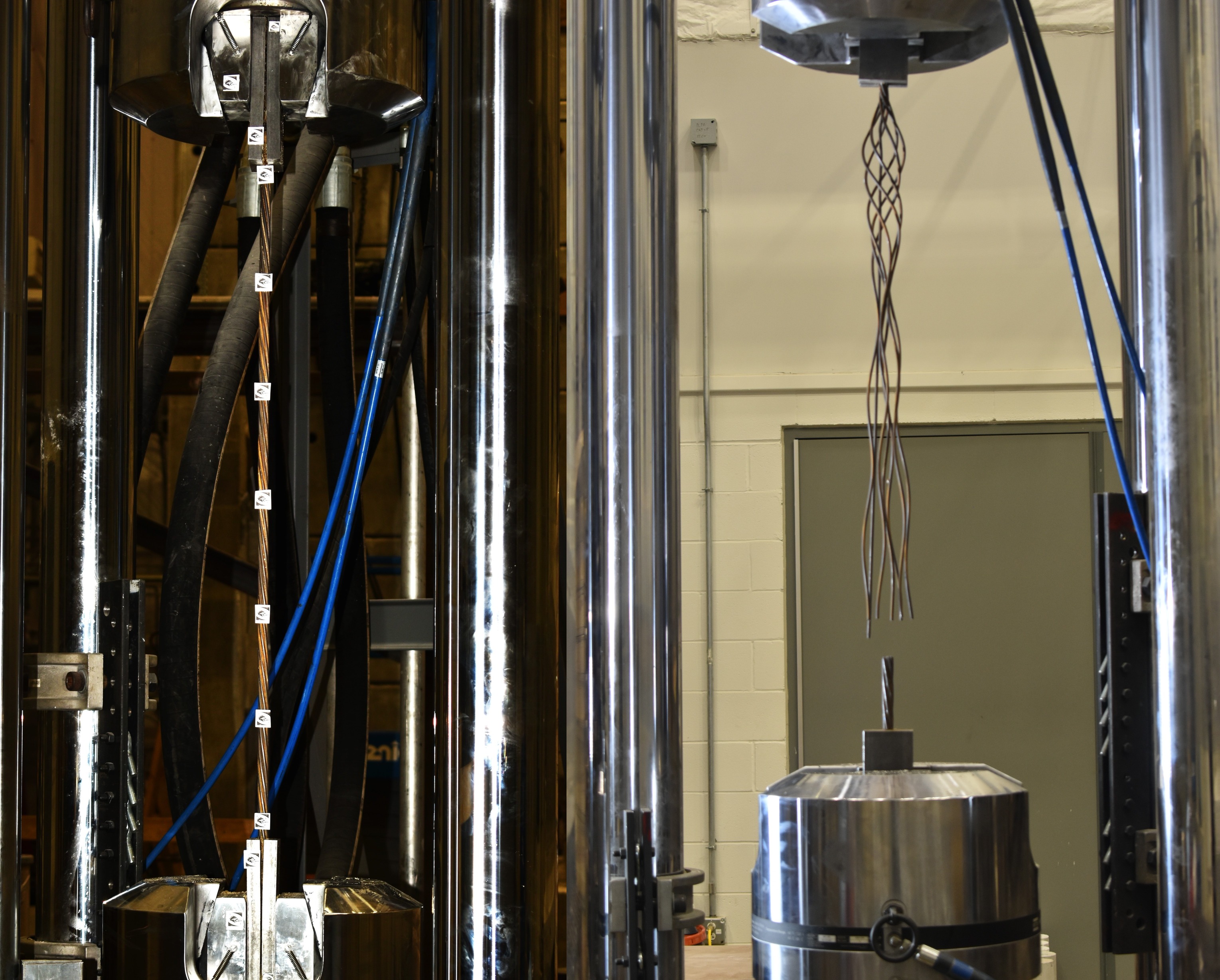 Tension Test of a 0.6-in. 300-ksi Strand